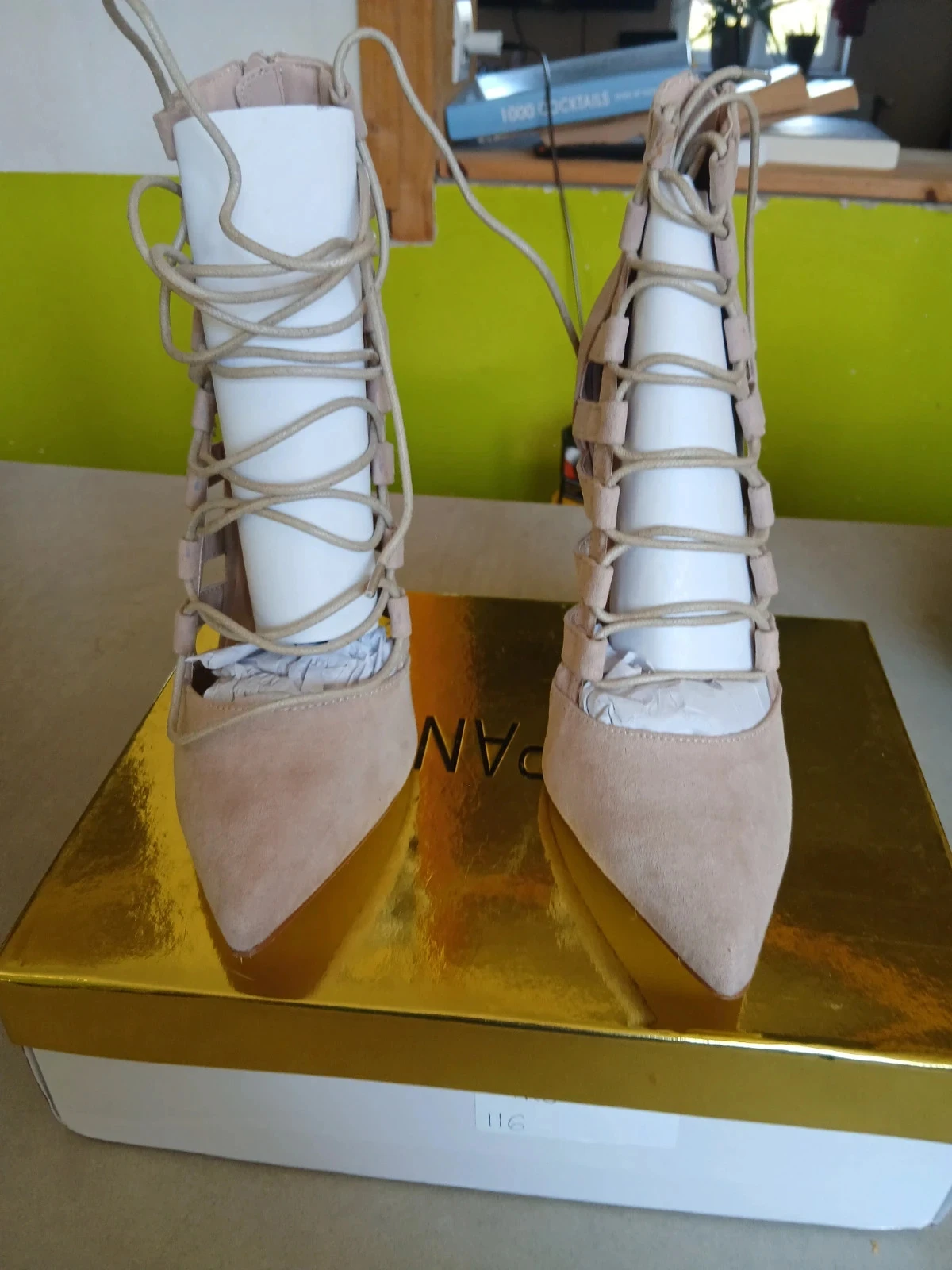 Tulipano Gladiator Sandals - Apricot Beige (New) – photo 2